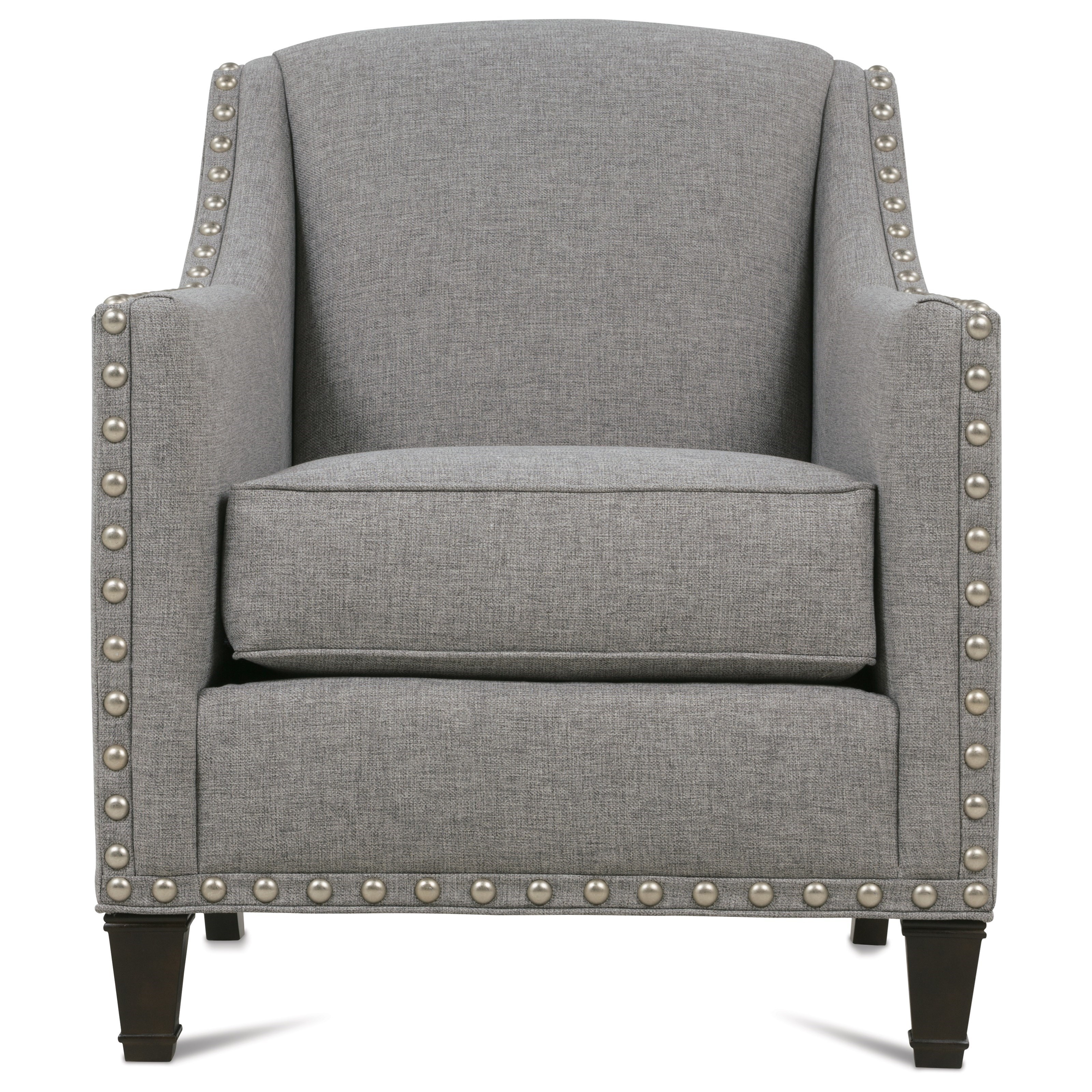 Rowe Rockford Traditional Upholstered Chair with Nailhead Trim